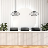 Lunescent Lighting Kaelix 44cm Pendant Light