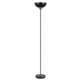 Lunescent Lighting Kyler Antique Brass Floor Lamp