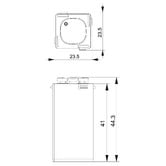 Lunescent Lighting Eve Push Button Trailing Dimmer