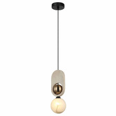 Lunescent Lighting Kyson Oakwood Pendant Light