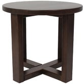 Bright Side Furniture Chunk Round Side Table