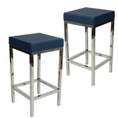 Bright Side Furniture Tokyo Coloured Vinyl Barstools