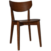 Bright Side Furniture Tennyson American Oak Dining Chairs