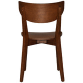 Bright Side Furniture Tennyson American Oak Dining Chairs