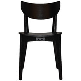 Bright Side Furniture Tennyson American Oak Dining Chairs