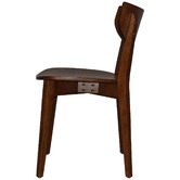 Bright Side Furniture Tennyson American Oak Dining Chairs