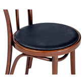 Bright Side Furniture Black Princess Chair Seat Pads