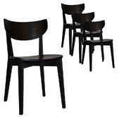 Bright Side Furniture Tennyson American Oak Dining Chairs