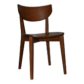 Bright Side Furniture Tennyson American Oak Dining Chairs