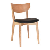 Bright Side Furniture Lyon Ash Wood Dining Chairs