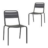 Bright Side Furniture Lambretta Outdoor Side Chairs