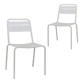 Bright Side Furniture Lambretta Outdoor Side Chairs