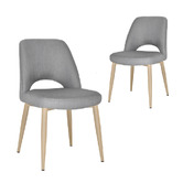 Bright Side Furniture Florence Novoli II Side Chairs