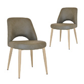 Bright Side Furniture Florence Novoli I Side Chairs