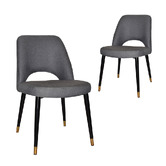 Bright Side Furniture Florence Oltramo III Side Chairs