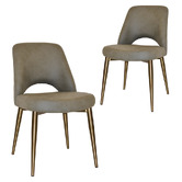 Bright Side Furniture Florence Oltramo II Side Chairs
