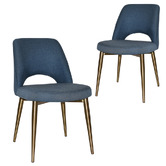 Bright Side Furniture Florence Oltramo III Side Chairs