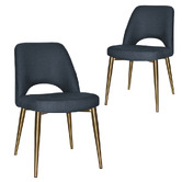 Bright Side Furniture Florence Oltramo III Side Chairs