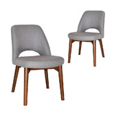 Bright Side Furniture Florence Isolotto II Ash Wood Side Chairs