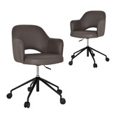 Bright Side Furniture Lex Vinyl Office Chairs