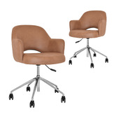 Bright Side Furniture Lex Upholstered Office Chairs