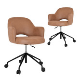 Bright Side Furniture Lex Upholstered Office Chairs