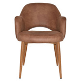 Bright Side Furniture Lex Faux Leather Dining Chairs