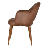 Bright Side Furniture Lex Faux Leather Dining Chairs
