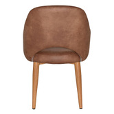 Bright Side Furniture Lex Faux Leather Dining Chairs