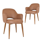 Bright Side Furniture Lex Upholstered Dining Chairs