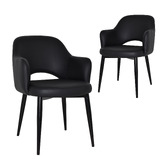 Bright Side Furniture Lex Vinyl Dining Chairs