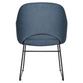 Bright Side Furniture Lex Cotton-Blend Sled Dining Chairs