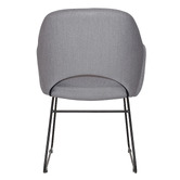 Bright Side Furniture Lex Cotton-Blend Sled Dining Chairs