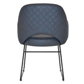 Bright Side Furniture Lex Upholstered Sled Dining Chairs