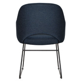 Bright Side Furniture Lex Cotton-Blend Sled Dining Chairs
