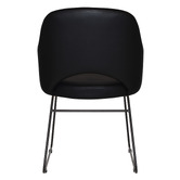 Bright Side Furniture Lex Vinyl Sled Dining Chairs
