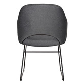 Bright Side Furniture Lex Cotton-Blend Sled Dining Chairs
