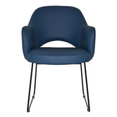 Bright Side Furniture Lex Vinyl Sled Dining Chairs