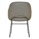 Bright Side Furniture Lex Upholstered Sled Dining Chairs