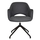 Bright Side Furniture Lex Cotton-Blend Trestle Armchairs