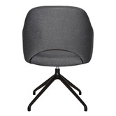 Bright Side Furniture Lex Cotton-Blend Trestle Armchairs