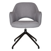 Bright Side Furniture Lex Cotton-Blend Trestle Armchairs