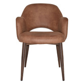 Bright Side Furniture Lex Faux Leather Dining Chairs