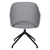 Bright Side Furniture Lex Cotton-Blend Trestle Armchairs