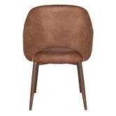 Bright Side Furniture Lex Faux Leather Dining Chairs