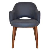 Bright Side Furniture Lex Upholstered Dining Chairs with Ash Wood Legs