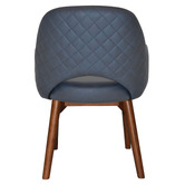 Bright Side Furniture Lex Upholstered Dining Chairs with Ash Wood Legs
