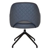 Bright Side Furniture Lex Upholstered Trestle Armchairs