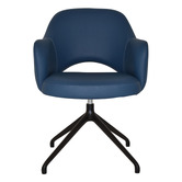 Bright Side Furniture Lex Vinyl Trestle Armchairs
