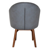 Bright Side Furniture Scranton Upholstered Dining Chairs with Ash Wood Legs